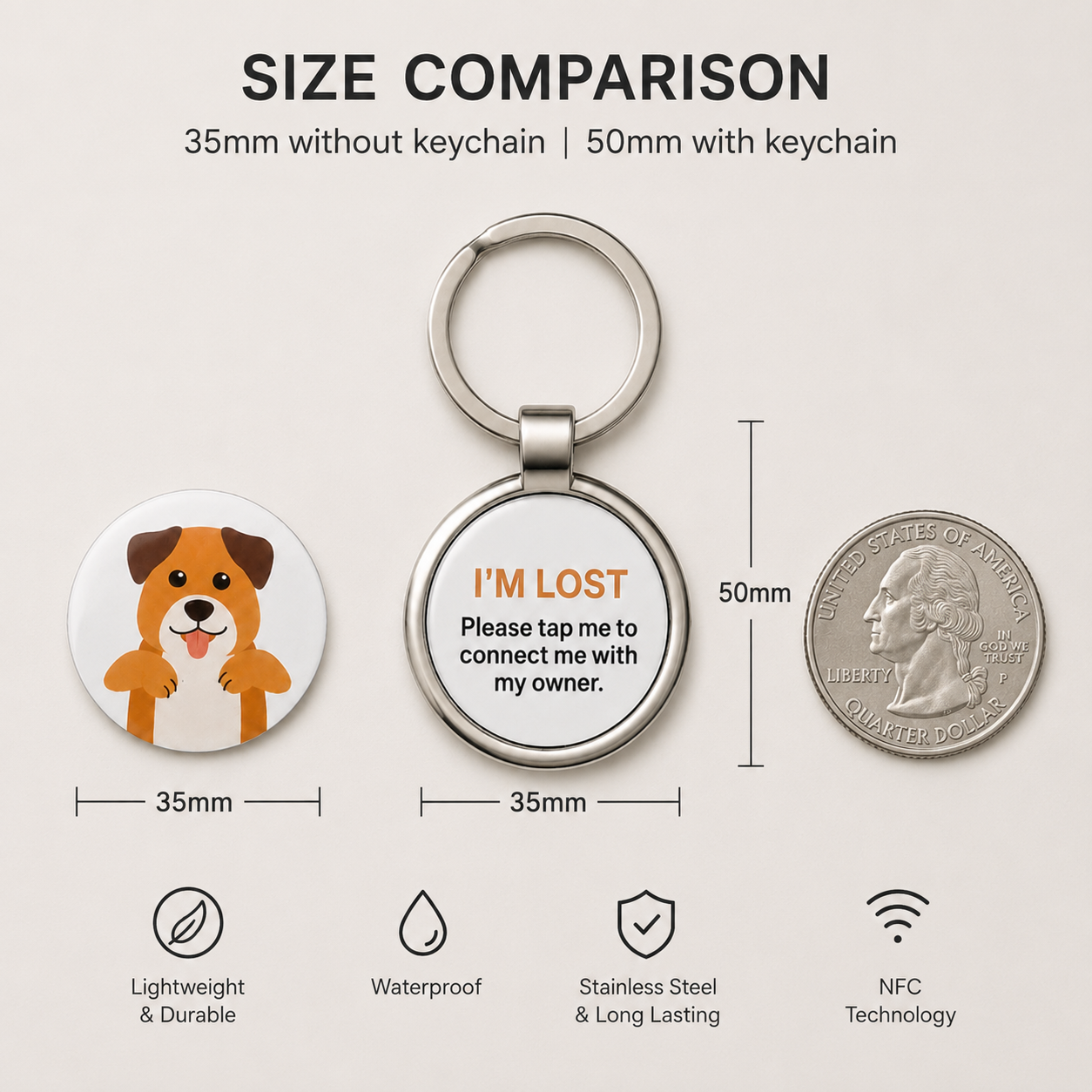 PetCarts TapTag — Instant Pet ID 🐾
